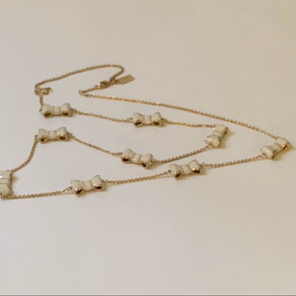 Kate Spade “Take A Bow” Long Necklace
